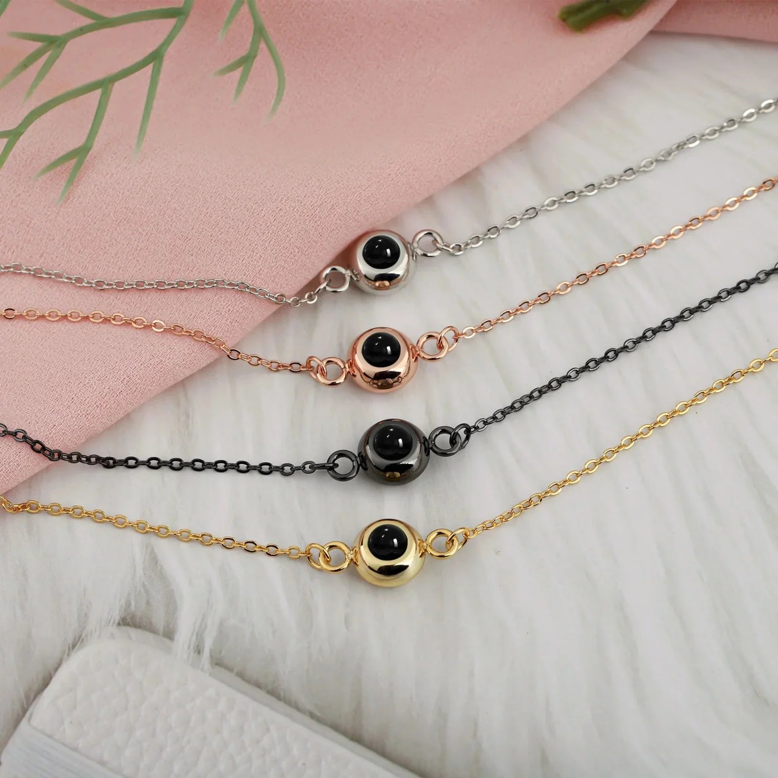 Bracelet de Projection Photo Personnalisé Eternity