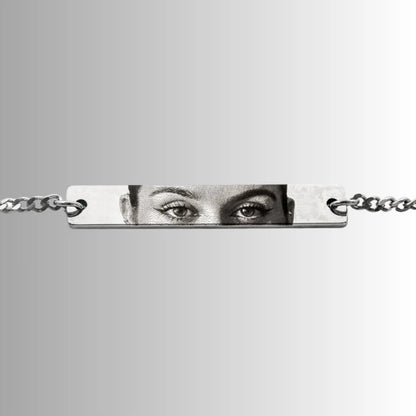 Bracelet yeux personnalisé cadeau 
